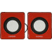 Колонки ExeGate Disco 140 Red (2x3W, питание от USB) EX289920RUS