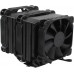 JONSBO HX7280 Cooler (4пин, 115X/1200/2011/2066/AM4, 28-38дБ,700-1800об/мин,Al+тепл.труб)