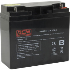 Аккумулятор Powercom PM-12-17 (12V, 17Ah) для UPS