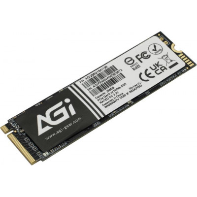 AGI256G16AI198 AGI M.2 2280 256GB AGI AI198 Client SSD PCIe Gen3x4 with NVMe, 3D TLC, 100TBW, 0,36DWPD, RTL