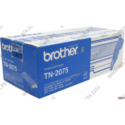 Тонер-картридж Brother TN-2075 для HL-2030R/2040R/2070NR MFC-7420R/7820NR DCP-7010R/7025R FAX-2920R