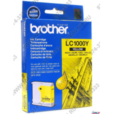 Картридж Brother LC1000Y Yellow для DCP-130C/330C/540CN/750CW MFC-240C/440CN/660CN/3360C/5460CN/5860CN