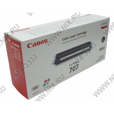 Картридж Canon 707 Black для LBP-5000