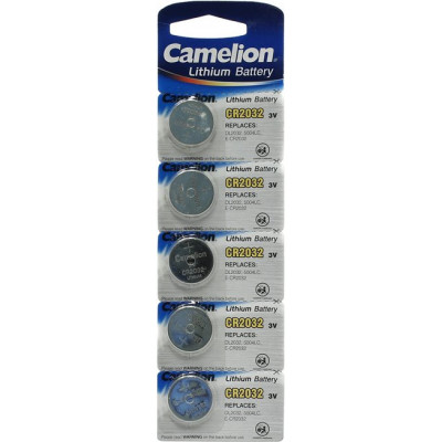 Camelion CR2032-5 (Li, 3V) уп. 5 шт