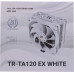 Thermalright TR-TA120 EX White (4пин, 775/1155/1366/2011/2066/AM4, 29.6дБ, 1850 об/мин, Cu+Al+тепл.трубки)