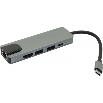 Docking Station USB-C - HDMI+RJ45+PD+2xUSB3.0 (BYL-2007)