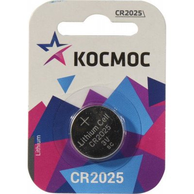 [NEW] Космос CR2025 (Li, 3V)