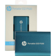 Внешний SSD USB 3.2 1000GB HP P500 1F5P6AA синий