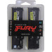 32GB(2x16GB) PC-41600 DDR5-5200 Kingston Fury Beast RGB (KF552C40BBAK2-32) Black CL-40