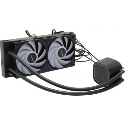 Deepcool R-LE500-BKLNMG-G-1 LE500 вод.охл (4пин,115x/1200/1700/AM4/AM5,32.9дБ,500-2250об/мин)