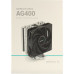 Deepcool R-AG400-BKNNMN-G-1 AG400 (4пин, 115x/1200/1700/AM4/AM5,31.6дБ,500-2000об/мин,Al+тепл.трубки)