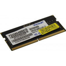 Память DDR5 8Gb 4800MHz Patriot PSD58G480041S RTL PC5-38400 CL40 SO-DIMM 260-pin 1.1В single rank