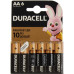 Duracell MN1500-6 (LR6) Size AA, 1.5V,щелочной (alkaline) уп. 6 шт