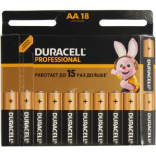 Duracell PROFESSIONAL MN1500-18 (LR6) Size AA, 1.5V,щелочной (alkaline) уп. 18 шт