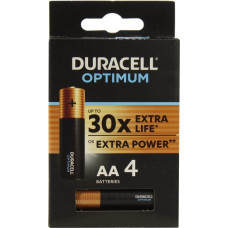 Duracell OPTIMUM MX1500-4 Size AA, 1.5V,щелочной (alkaline) уп. 4 шт