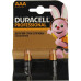 Duracell PROFESSIONAL MN2400-2 (LR03) Size AAA, 1.5V,щелочной (alkaline) уп. 2 шт