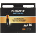 Duracell OPTIMUM MX2400-10 Size AAA, 1.5V,щелочной (alkaline) уп. 10 шт