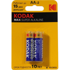 Kodak MAX CAT30952829-RU1 (LR6, Size AA, 1.5V, alkaline) уп.2 шт