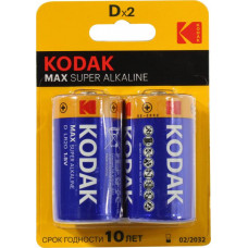 Kodak MAX CAT30952843 (LR20, Size D, 1.5V, alkaline) уп. 2 шт