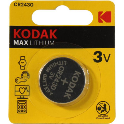 Kodak MAX CAT30414754-RU1 (CR2430, Li, 3V)