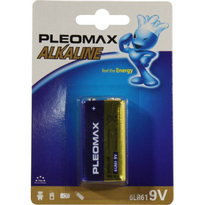 Pleomax 6LR61-1BL (9V, alkaline) типа 