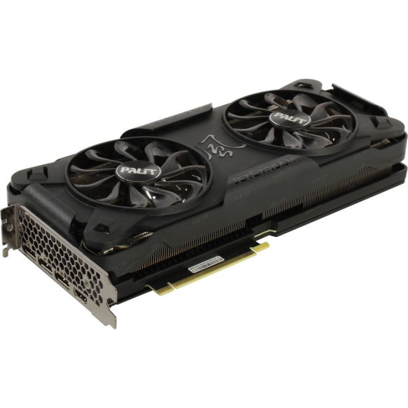 8Gb PCI-E GDDR6 Palit RTX3070 JetStream OC V1 (RTL) HDMI+3xDP