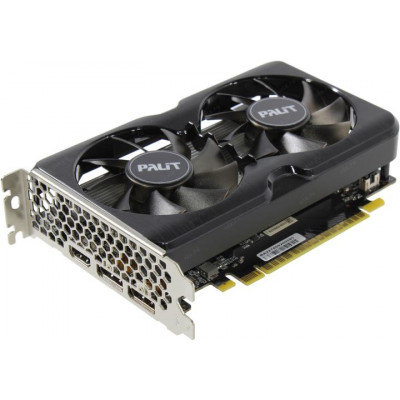 4Gb PCI-E GDDR6 Palit GTX1630 DUAL 4G (RTL) HDMI+2xDualDP GeForce GTX1630