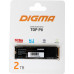 Накопитель SSD Digma PCI-E 4.0 x4 2Tb DGST4002TP83T Top P8 M.2 2280