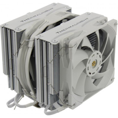 Thermalright Frost Commander 140 White (4пин, 115x/1200/1700/2011/2066/AM4, 30.2дБ,1850об/мин,Cu+тепл.трубки)