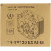 Thermalright TR-TA120 EX MINI (4пин, 115x/1200/2011/2066/AM4,29.6дБ, 1850 об/мин, Al+тепл.трубки)