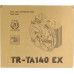 Thermalright TR-TA140 EX (4пин, 115x/1200/2011/2066/AM4, 30.2дБ, 1800 об/мин, Cu+Al+тепл.трубки)