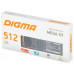 SSD Digma PCI-E x4 512Gb DGSM3512GS33T MEGA S3 M.2 2280