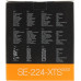 ID-Cooling ID-CPU-SE-224-XTS-BLACK (4пин,115x/1200/1700/AM4/AM5, 28.9дБ,600-1500об/мин, Al+тепл.трубки)