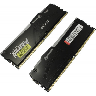 Kingston Fury Beast RGB KF556C40BBAK2-32 DDR5 DIMM 32Gb KIT 2*16Gb PC5-44800 CL40