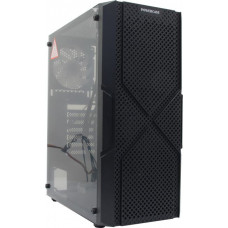 Miditower Powercase Mistral T4B CMITB-L4 Black ATX, без БП, с окном