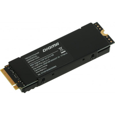 Накопитель SSD Digma PCI-E 4.0 x4 512Gb DGST4512GG33T Top G3 M.2 2280