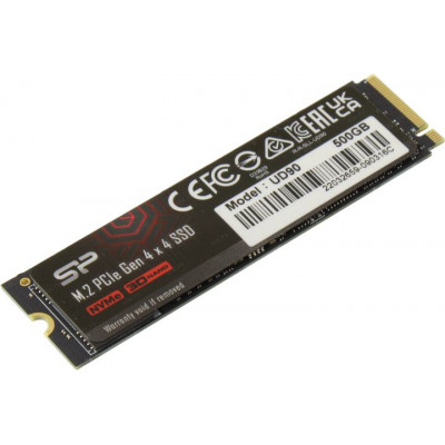 SSD Silicon Power PCI-E 4.0 x4 500Gb SP500GBP44UD9005 M-Series UD90 M.2 2280