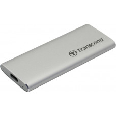 External SSD Transcend 250Gb ESD260C TS250GESD260C (USB3.1 gen 2, Type C 520/460Mbs, 3D NAND, 81x34x8mm, 33g) Silver