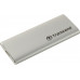 External SSD Transcend 500Gb ESD260C TS500GESD260C (USB3.1 gen 2, Type C 520/460Mbs, 3D NAND, 81x34x8mm, 33g) Silver