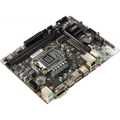 AFOX IH510-MA2-V2 (RTL) LGA1200 H510 PCI-E Dsub+DVI+HDMI GbLAN SATA MicroATX 2DDR4