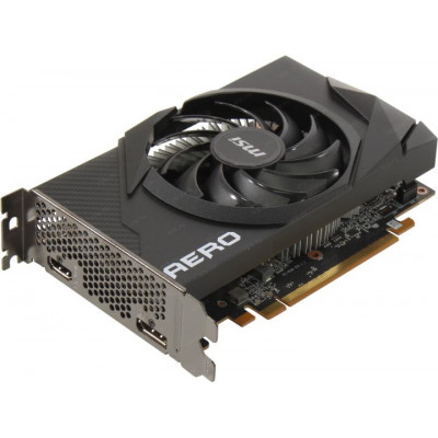 4Gb PCI-E GDDR6 MSI RX 6400 AERO ITX 4G (RTL) HDMI+DP RADEONRX 6400