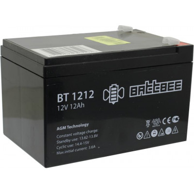 Аккумулятор Battbee BT 1212