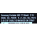 Samsung MU-PE2T0R/WW External SSD T7 Shield, 2TB