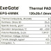 Термопрокладка ExeGate EPG-6WMK (120x20x1.0 mm, 6 Вт/ (м•К))