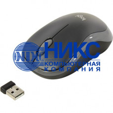 Logitech M185 Grey Wireless Mouse 910-002252 (RTL) USB 3btn+Roll уменьшенная