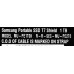 Samsung MU-PE1T0K/WW External SSD T7 Shield, 1TB, Type C-to-C/A