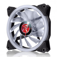 Raijintek IRIS 12 RED 0R400040(Singel LED fan, 1pcs/pack), 12025 LED PWM fan, O-type LED brings visible color brightne