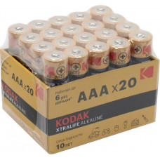 Kodak XTRALIFE 30425408-RU1 (LR03, Size AAA, 1.5V, alkaline) уп. 20 шт