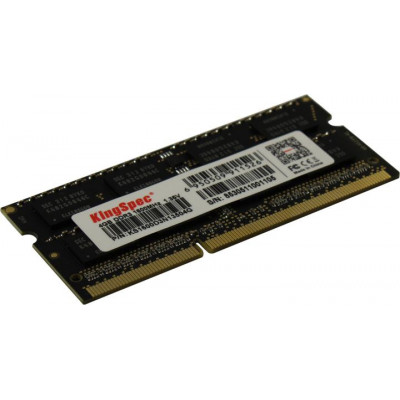 Kingspec KS1600D3N13504G SO-DIMM DDR3 DIMM 4Gb PC12800, 1600Mhz,