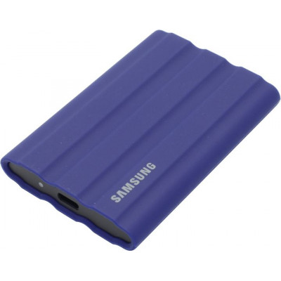 MU-PE1T0R/WW External SSD Samsung 1Tb T7 Shield, PCIe USB3.2/Type-C Blue Retail